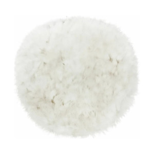 Насадка полировальная VertexTools 0096-125 под липучку натуральная шерсть 125 мм