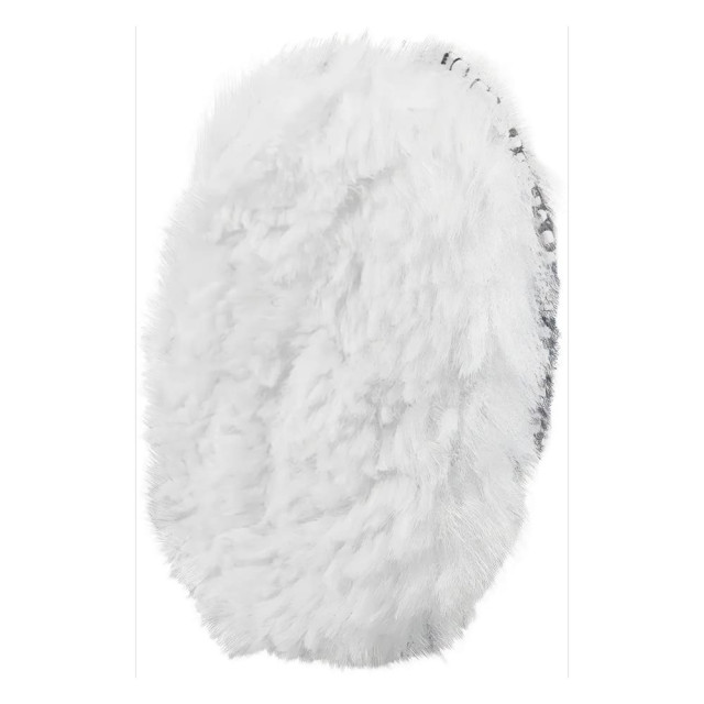 Насадка полировальная VertexTools 0096-125 под липучку натуральная шерсть 125 мм