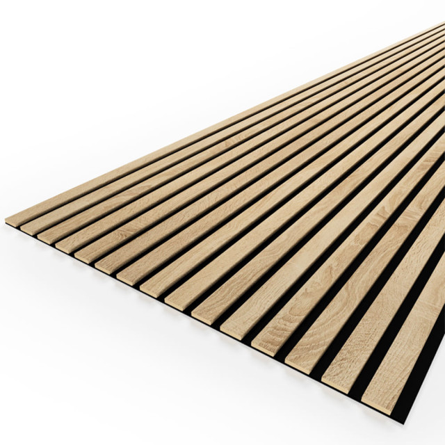 Панель акустическая МДФ Stella Comfort Standart Дуб Сонома 2780*600*9 мм