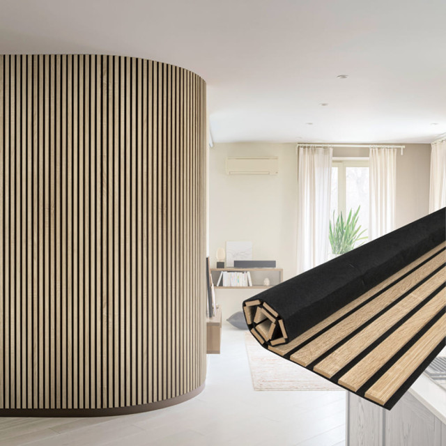 Панель акустическая МДФ Stella Comfort Standart Дуб Сонома 2780*600*9 мм