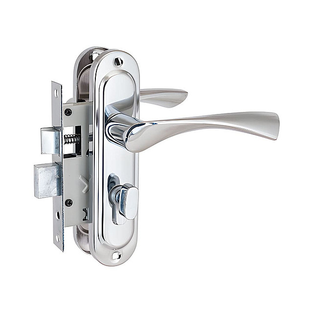 Замок врезной Стандарт 103/50B CP хром