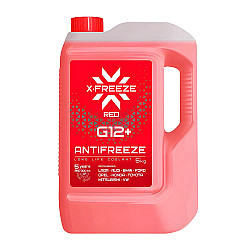 Антифриз X-freeze G12+ 5 кг