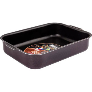 Противень Мастерица 46632504 прямоугольный антипригарное покрытие 19*25*5.7 см