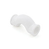 Обвод РосТурПласт 10715 ПП с муфтой короткий 25 белый
