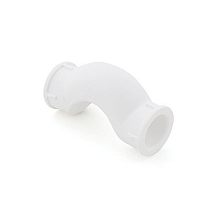 Обвод РосТурПласт 10715 ПП с муфтой короткий 25 белый