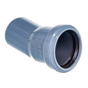 Колено для внутренней канализации РосТурПласт 36418 50 мм 15°