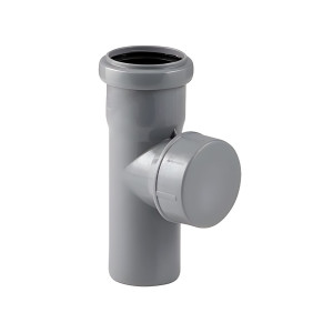 Ревизия для внутренней канализации РосТурПласт 11673 50 мм серая