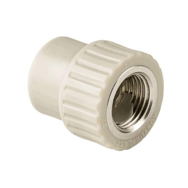 Муфта РосТурПласт 10938 ПП комбинированная с внутренней резьбой 32*3/4