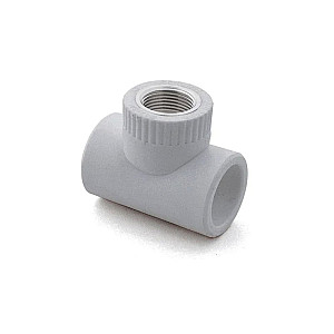 Тройник РосТурПласт 10987 ПП комбинированный внутреняя резьба 25*1/2