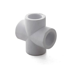 Крестовина РосТурПласт 10923 ПП 25 PN 25 серый