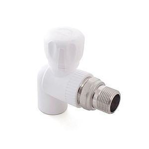 Кран шаровой РосТурПласт 27807 ПП для радиатора 20*1/2