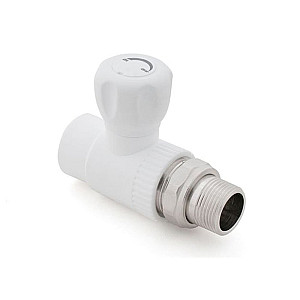 Кран шаровой РосТурПласт 27853 ПП для радиатора 20*1/2