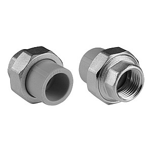 Муфта разъемная Valfex 10155115Г PP-R ВР Дн 25*1/2