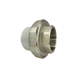 Муфта Valfex 10155025Г PP-R разъемная ВР 32*1 80/20 серая