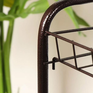 Этажерка для обуви Nika ЭТ1/А 4-х секционная медный антик 660*280*700 мм