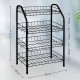 Этажерка для обуви Nika ЭТ2/Ч 4-х секционная черный 460*280*700 мм