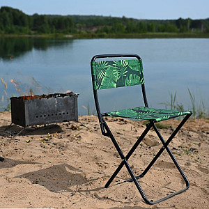 Стул со спинкой Nika ПС походный складной