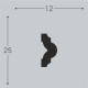 Молдинг Bello Deco XPS M 14 25*12 мм Молдинг Bello Deco XPS M 14 25*12 мм