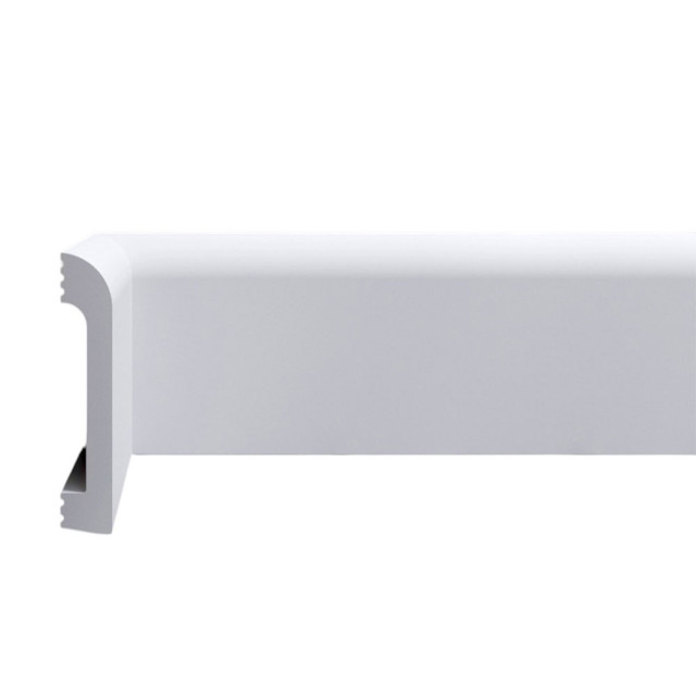 Плинтус напольный Де-багет XPS polymer H 6 80*15 мм