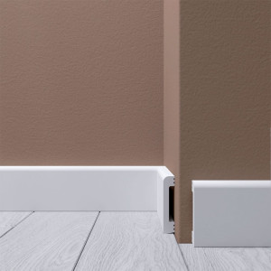 Плинтус напольный Де-багет XPS polymer H 8 60*12 мм