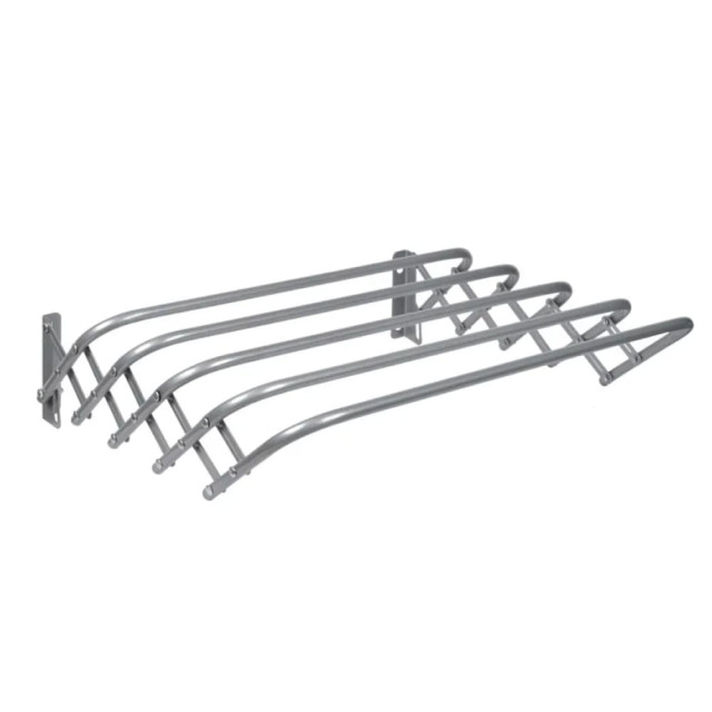 Сушилка для белья Nika СН60С настенная складная серая 600*450*185