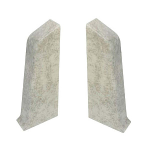 Заглушка Winart Quadro 339 мрамор светлый 80 мм 2 шт