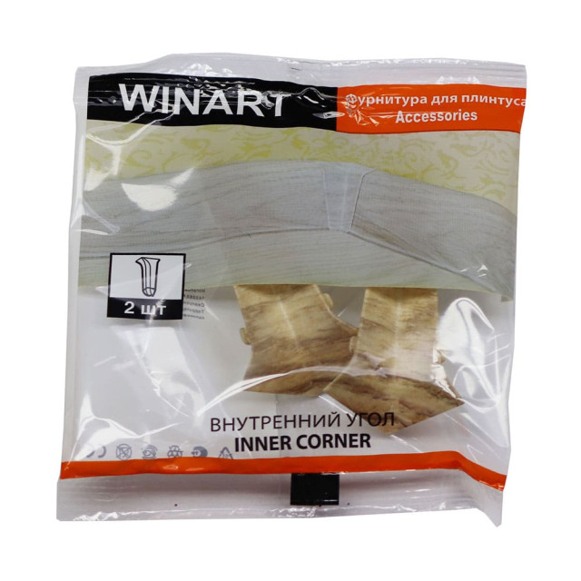 Угол внутренний Winart Tera 707 дуб кватро 72 мм 2 шт Угол внутренний Winart Tera 707 дуб кватро 72 мм 2 шт