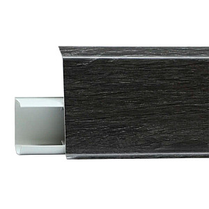 Плинтус Winart Tera 733 смоул со съемной панелью 72 мм 2.2 м