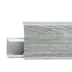 Плинтус Winart Tera 744 бронберг беж со съемной панелью 72 мм 2.2 м