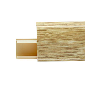 Плинтус Winart Quadro 516 муссон со съемной панелью 55 мм 2.2 м