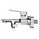 Смеситель для ванны Gross Aqua Edge 2510880C короткий нос