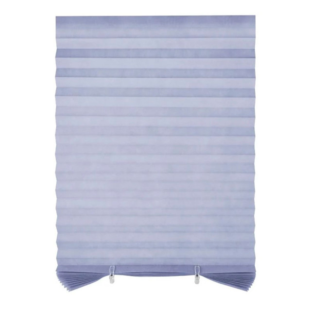 Шторы-плиссе Рыжий Кот Skandi 106823 самоклеящиеся 90*180 см голубой