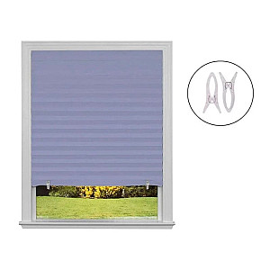 Шторы-плиссе Рыжий Кот Skandi 106823 самоклеящиеся 90*180 см голубой