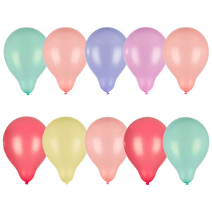 Набор шаров Волшебная страна Пастель 106829 микс цветов 10 шт