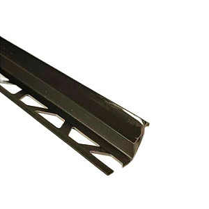 Раскладка внутренняя Ideal 007 под плитку 10 мм черная 2.5 м