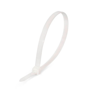 Стяжка Fortisflex 49391 нейлоновая КСС 3*100 мм белая 100 шт