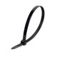 Стяжка Fortisflex 49413 нейлоновая КСС 4*300 мм черная 100 шт