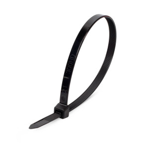 Стяжка Fortisflex 50285 нейлоновая КСС 8*400 мм черная 100 шт