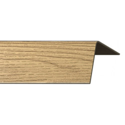 Угол Rico Moulding №165 с тиснением дуб коньячный 30*30*2700 мм
