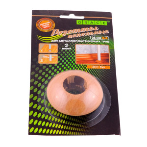 Розетты напольные Grace 26 мм бук 2 шт