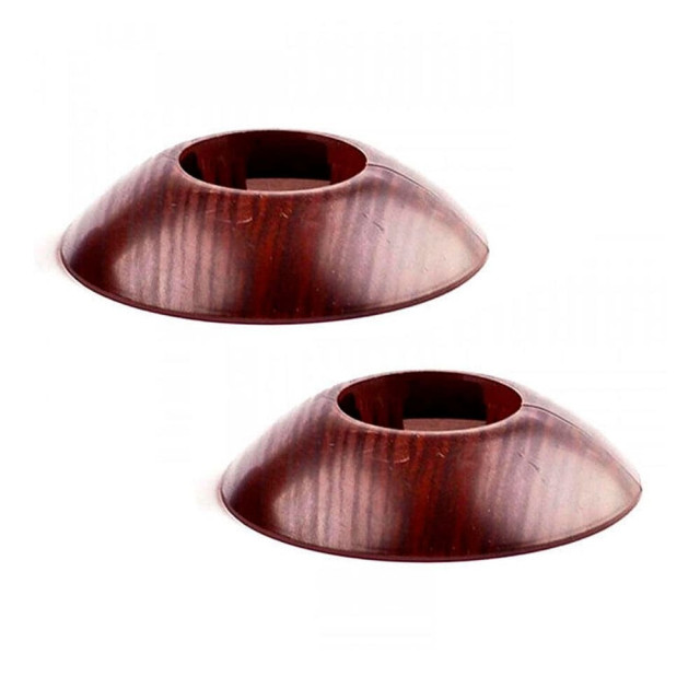 Розетты напольные Grace 26 мм венге 2 шт