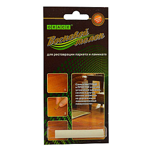 Восковой мелок Grace для ремонта сколов на ламинате и паркете белый