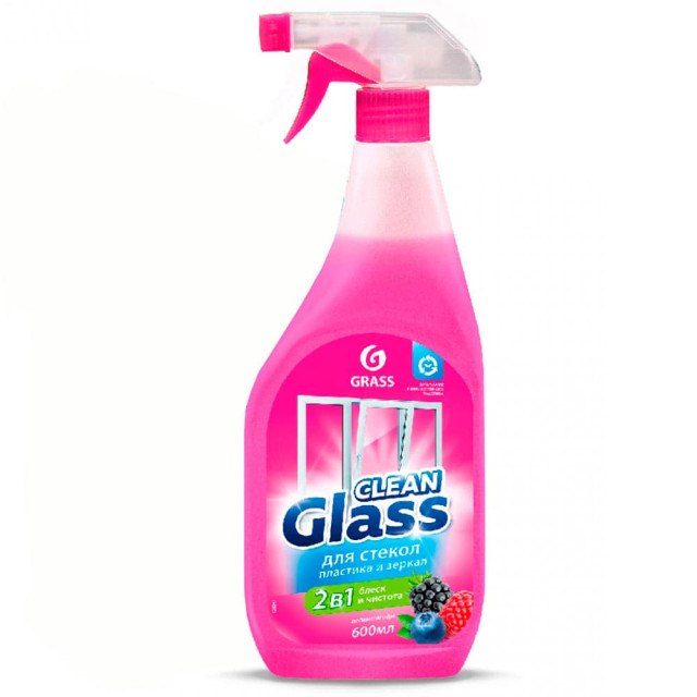 Средство для стекол Grass Clean Glass лесные ягоды 600 мл