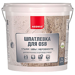 Шпатлевка Neomid для плит OSB 7 кг