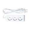 Удлинитель Navigator 61 309 NPE-S-03-300-Х-2х1 без заземления 3 гнезда 3 м