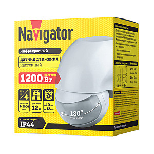Датчик движения Navigator 61 579 NS-IRMO6-WH