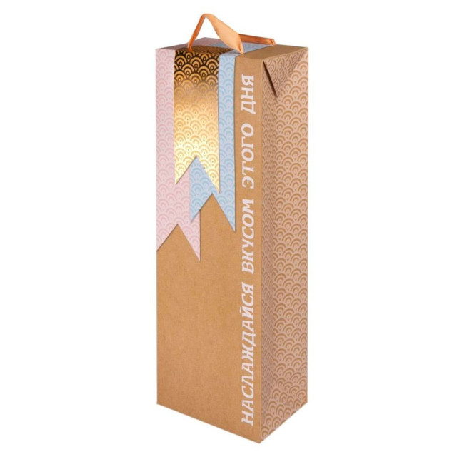 Пакет Market Union Вкус 79668 для сувенирной продукции с ламинацией 12.5*34.5*8.3 см
