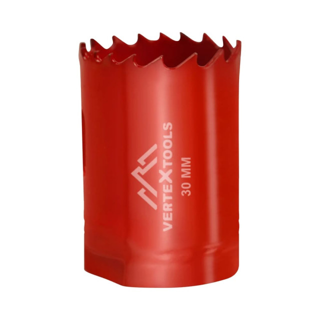 Коронка биметаллическая VertexTools 2525-30 по металлу 30 мм