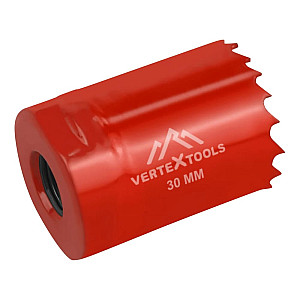 Коронка биметаллическая VertexTools 2525-30 по металлу 30 мм