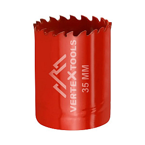 Коронка биметаллическая VertexTools 2525-35 по металлу 35 мм
